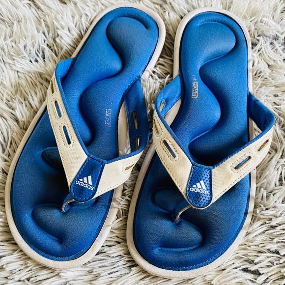 adidas memory foam flip flops